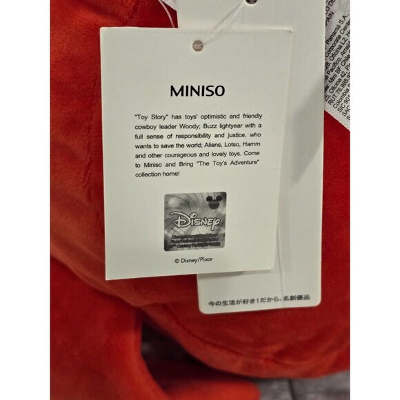 Disney x Miniso Pixar Toy Story Alien Rocket Plush Stuffed‎ Toy NWT Lotso Buzz - Picture 9 of 16